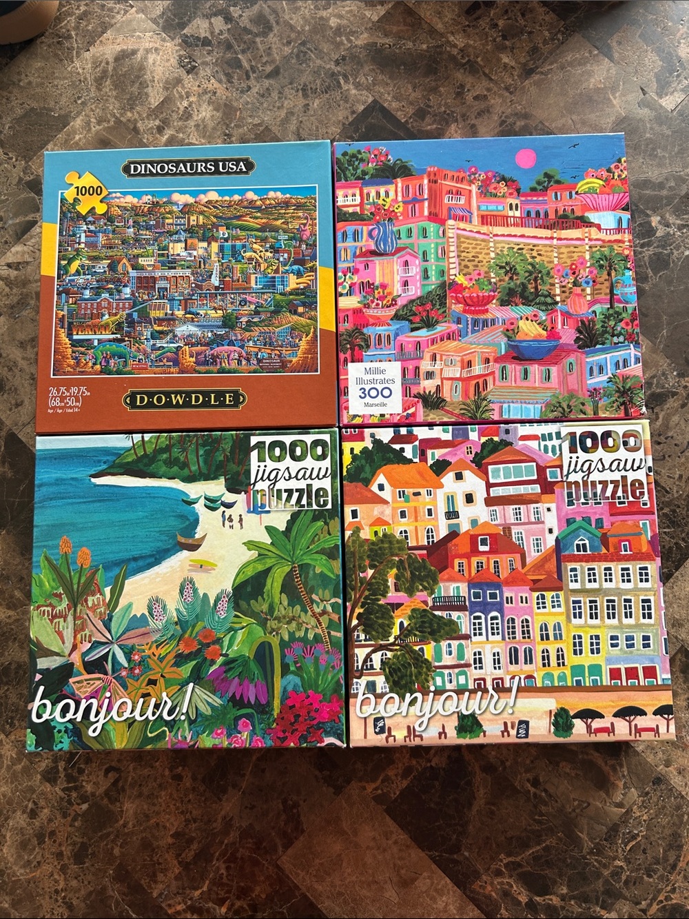 Brand New 🆕 Lot of FOUR Puzzles / Never Opened
